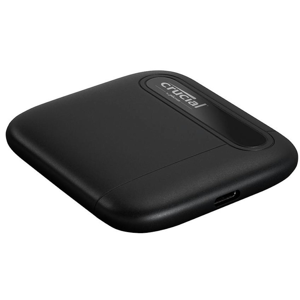 A large main feature product image of Crucial X6 Portable USB Type-C External SSD - 4TB