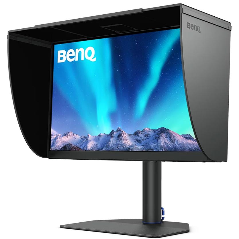 A large main feature product image of BenQ PhotoVue SW272U 27" 4K 60Hz IPS Monitor