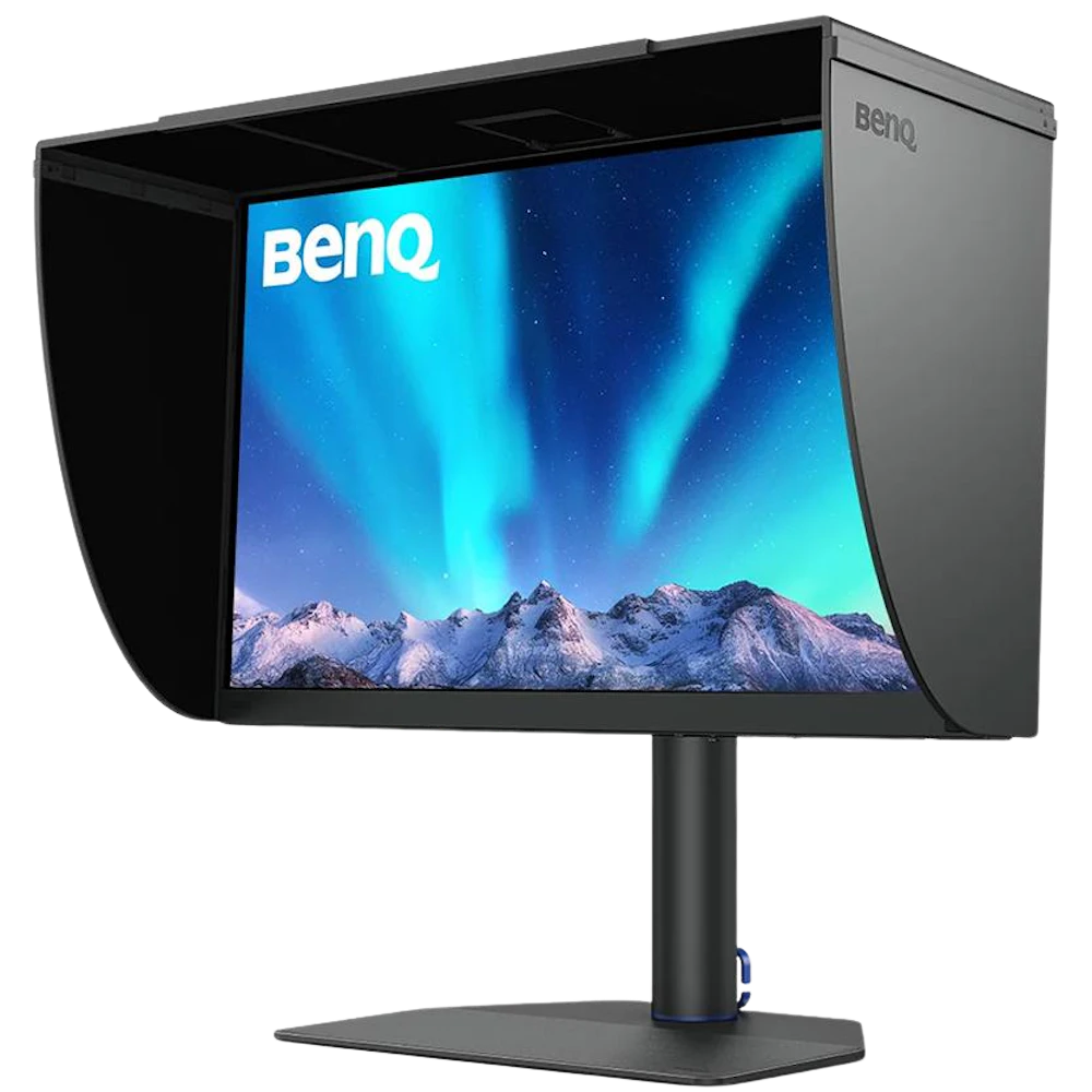 A large main feature product image of BenQ PhotoVue SW272U 27" 4K 60Hz IPS Monitor