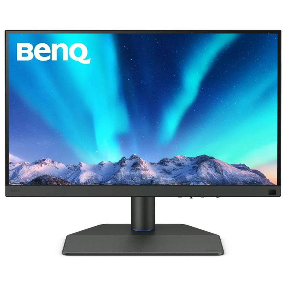 A large main feature product image of BenQ PhotoVue SW272U 27" UHD 60Hz IPS Monitor