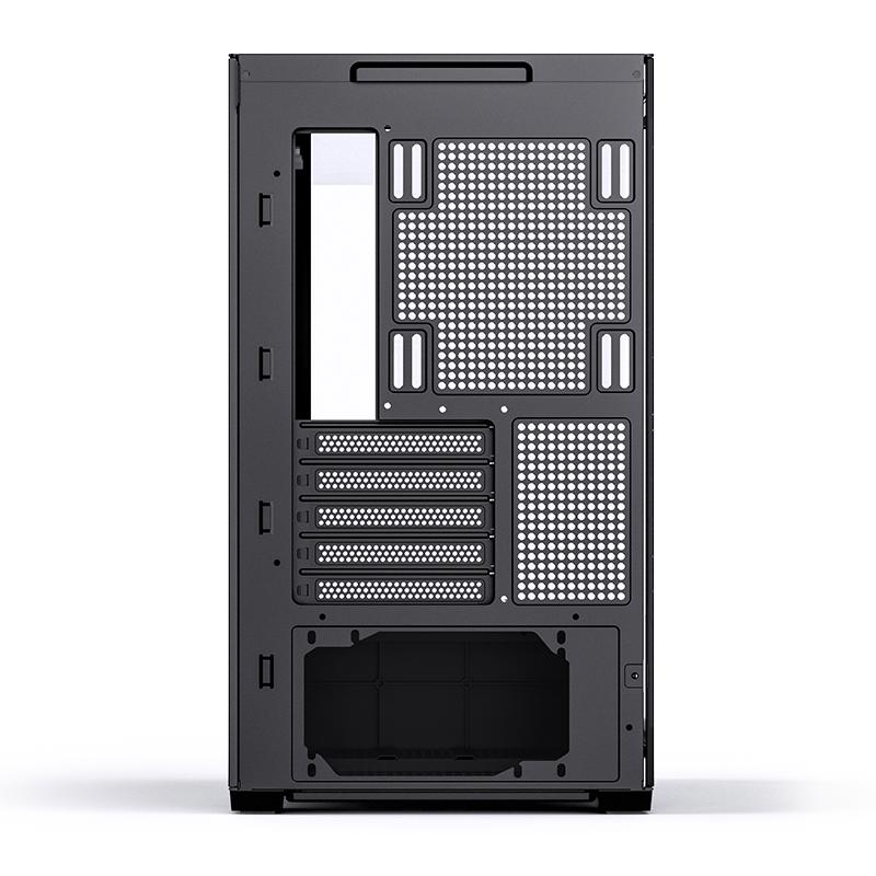 A large main feature product image of Jonsbo D300 mATX Case (Black)