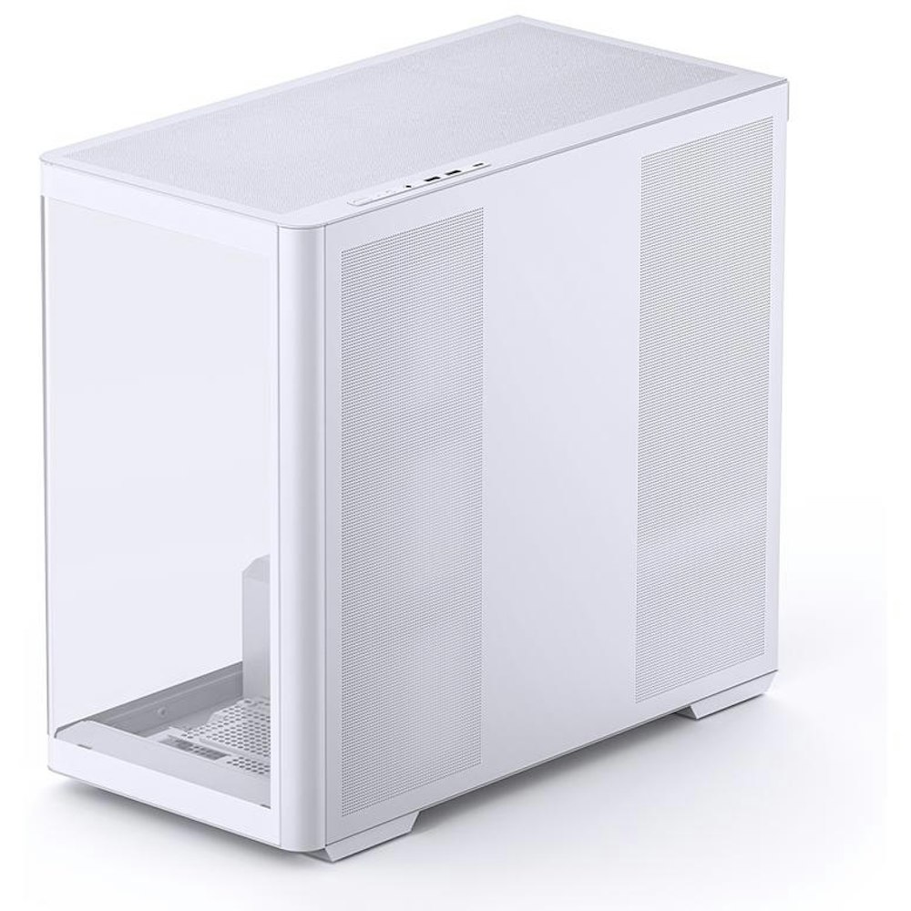 A large main feature product image of Jonsbo D300 mATX Case - White