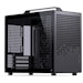 A product image of Jonsplus Z20 Tempered Glass mATX Case - Black