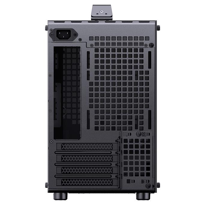 A large main feature product image of Jonsplus Z20 SFF 20L mATX Case (Black)
