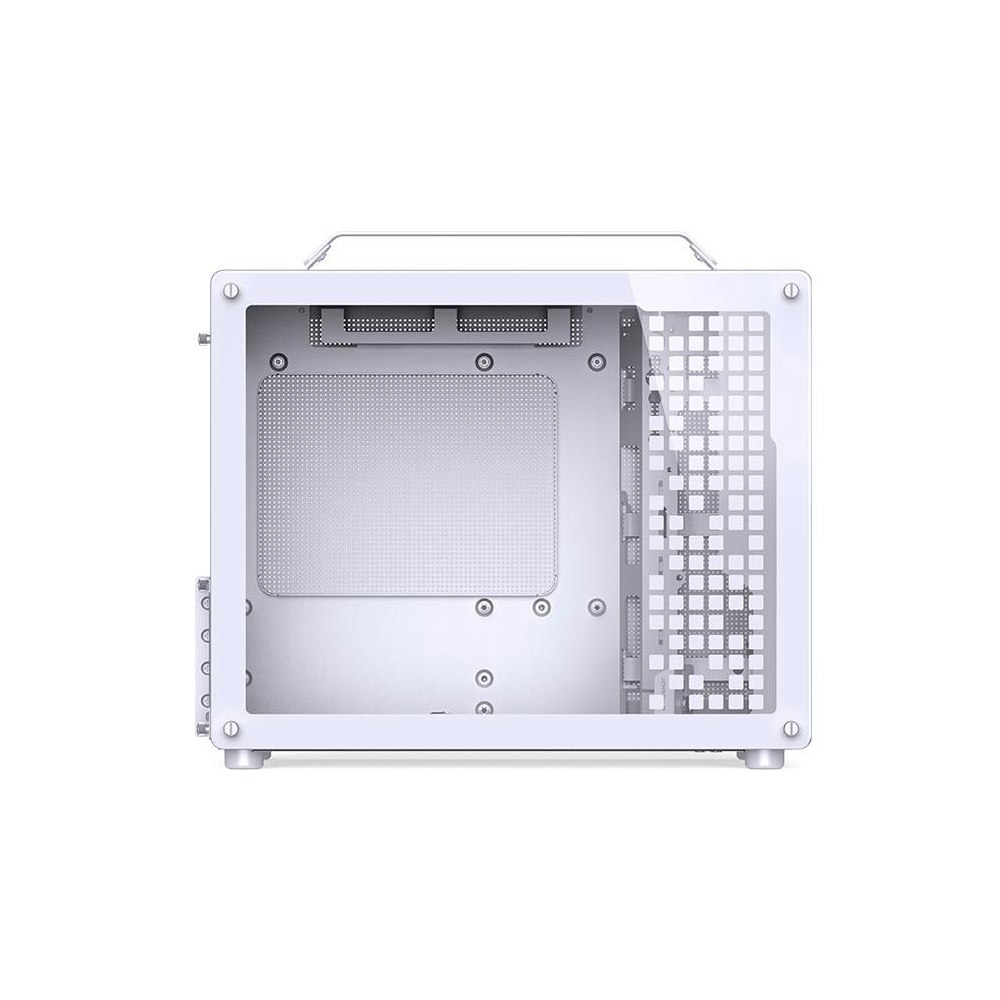 A large main feature product image of Jonsplus Z20 SFF 20L mATX Case (White)
