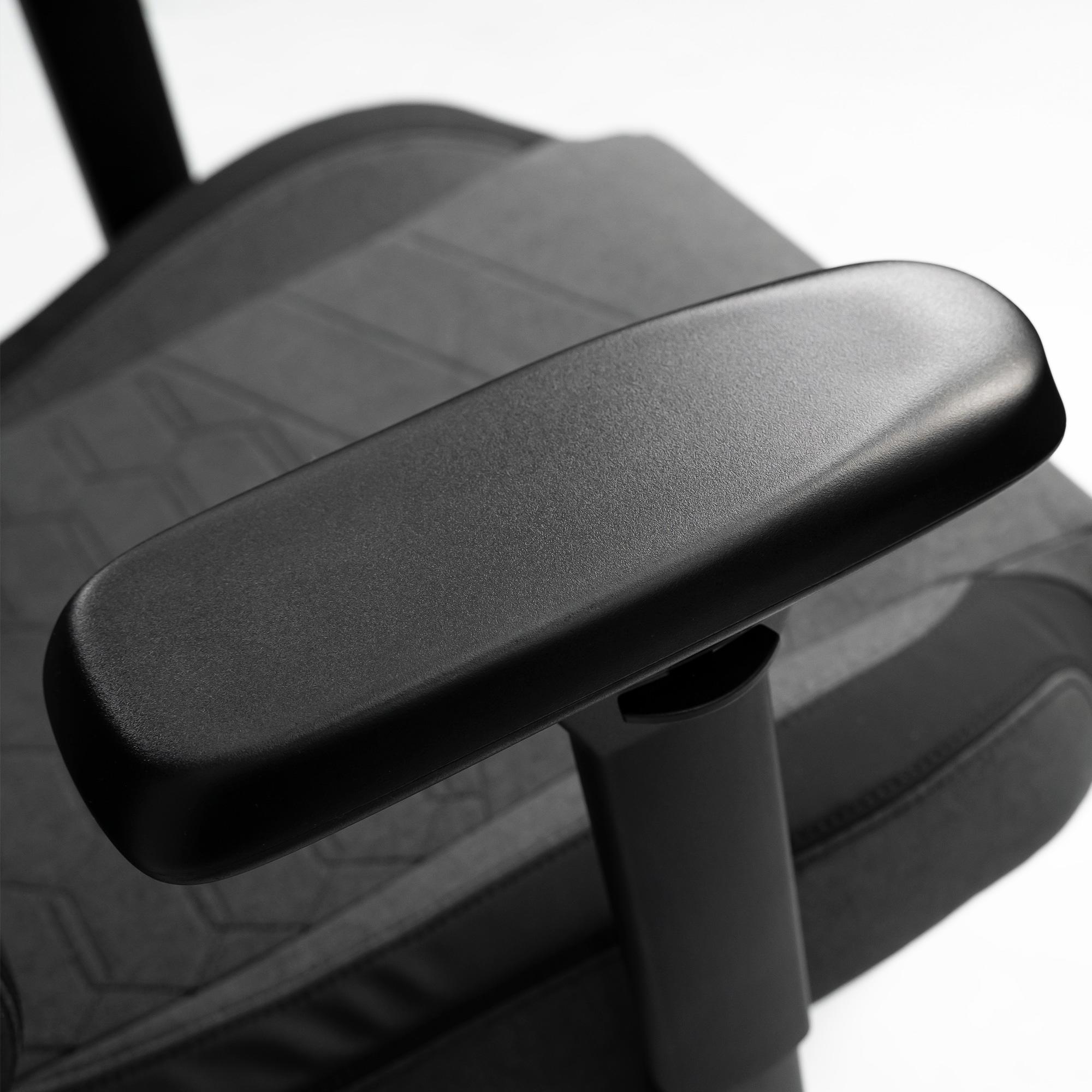 A large main feature product image of BattleBull Crosshair Gaming Chair - Dark Grey Weave