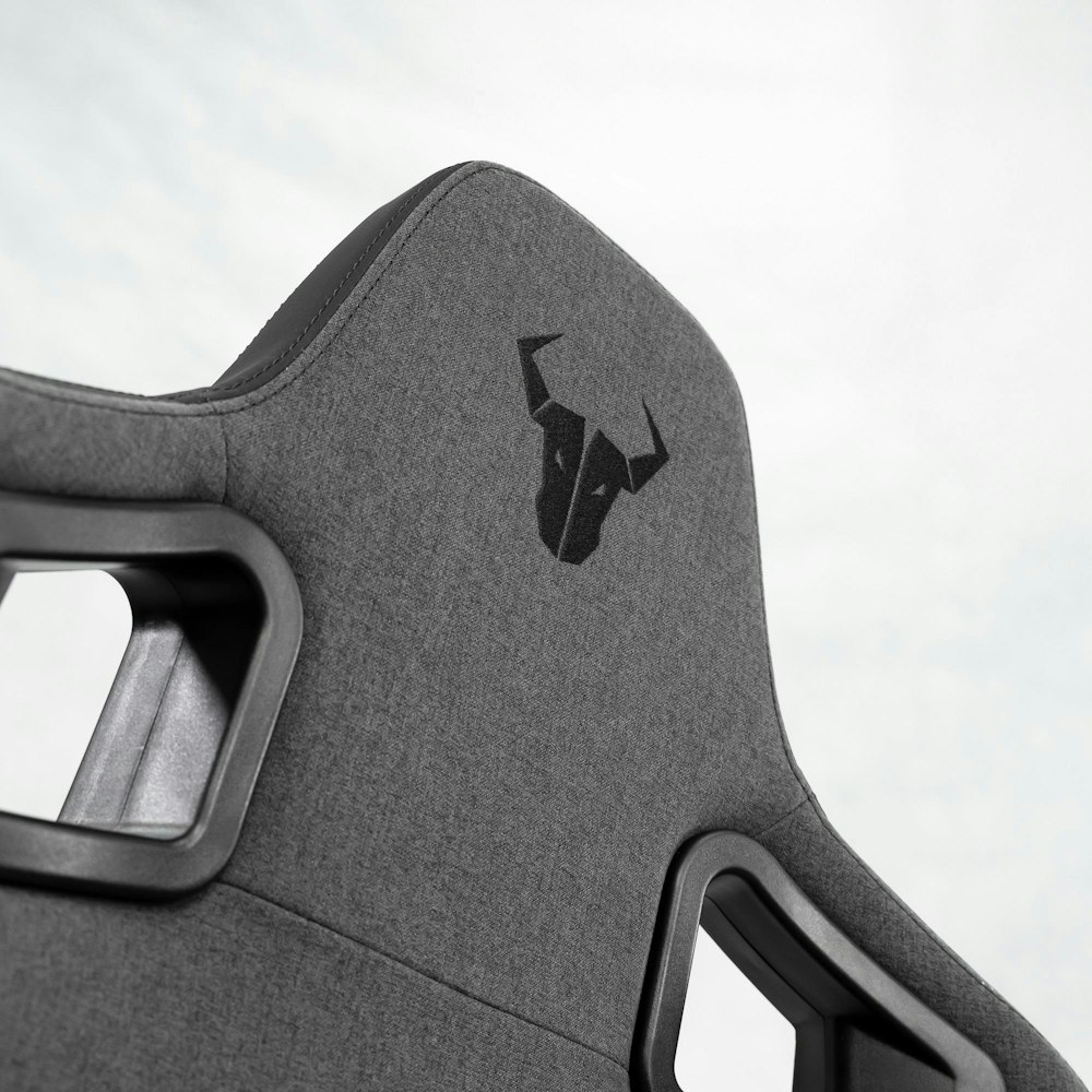 A large main feature product image of BattleBull Crosshair Gaming Chair - Dark Grey Weave