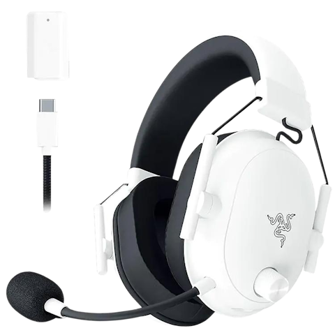 Razer BlackShark V2 HyperSpeed - Wireless Ultra-Lightweight Esports Headset - White