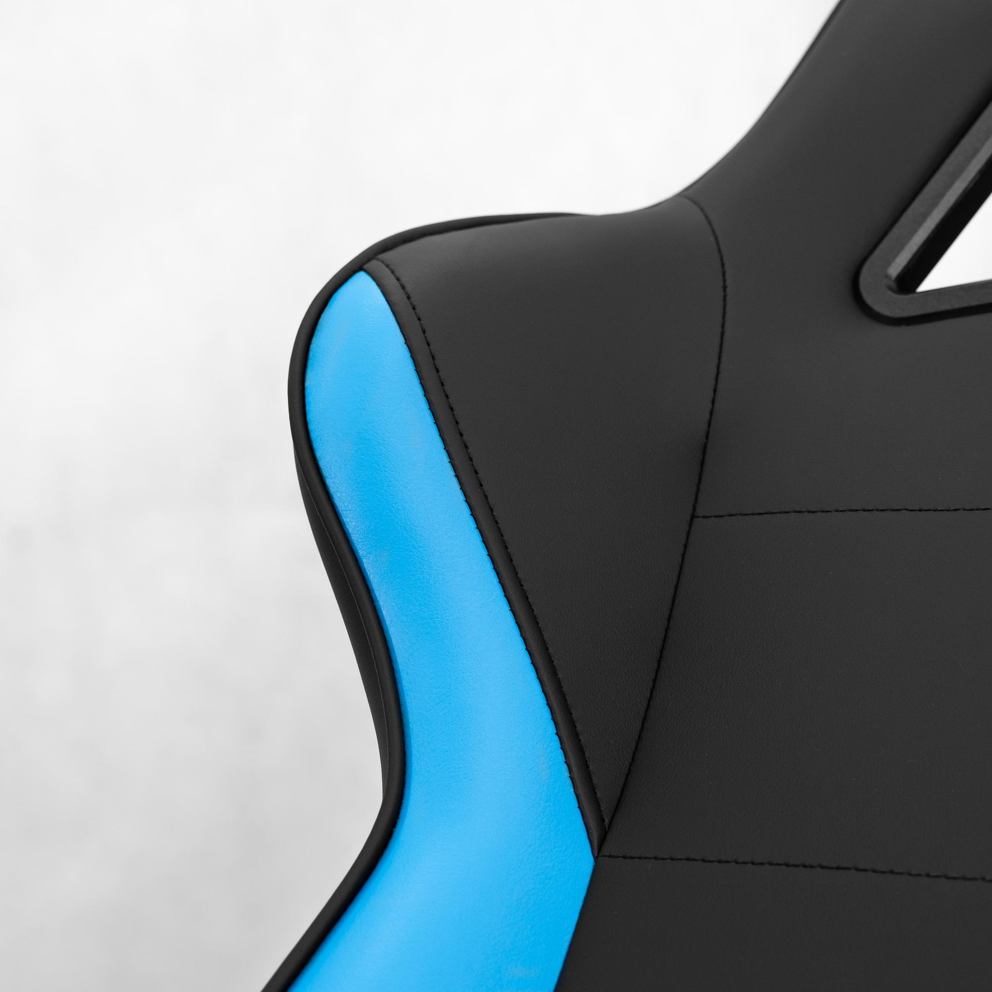 A large main feature product image of BattleBull Combat X Gaming Chair - Black/Blue