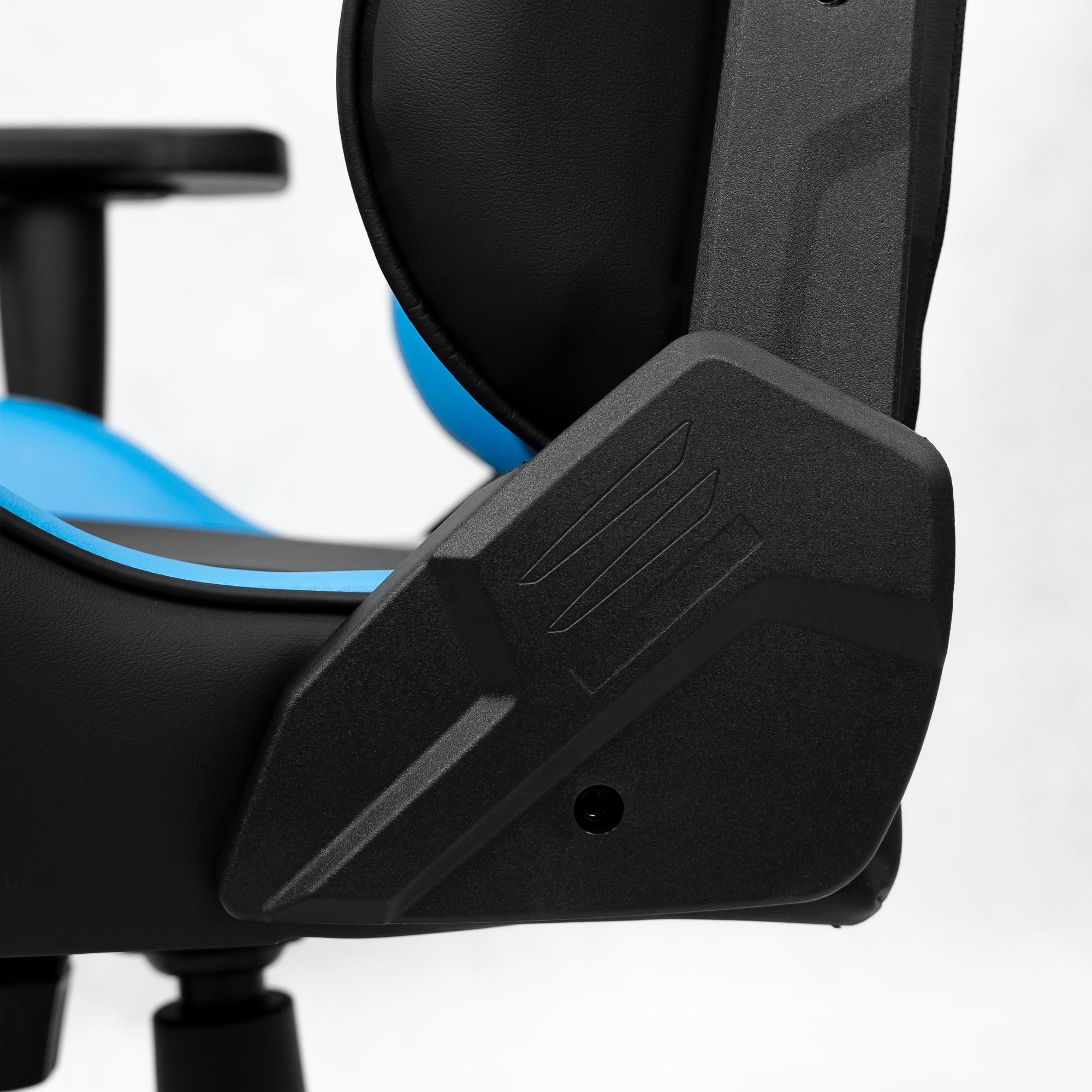 A large main feature product image of BattleBull Combat X Gaming Chair - Black/Blue