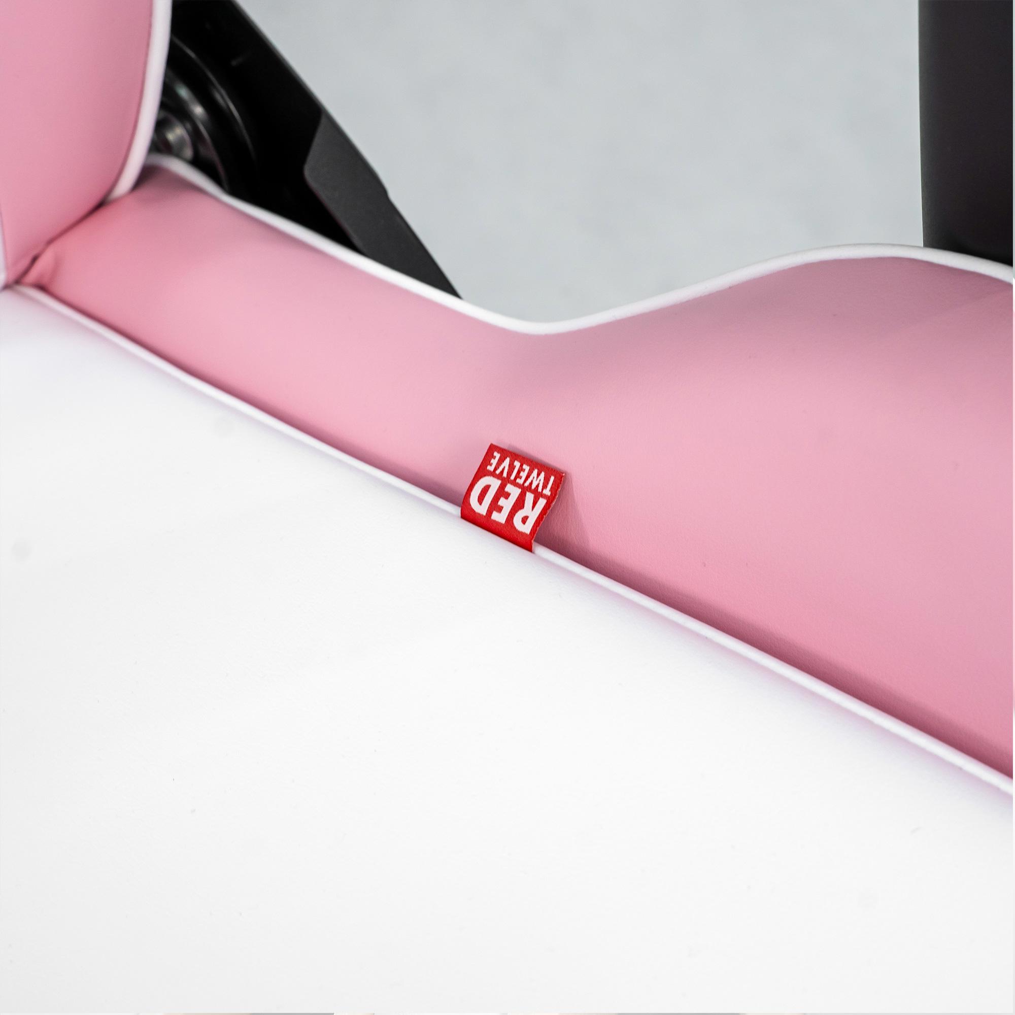 A large main feature product image of BattleBull Combat X Gaming Chair - White/Pink