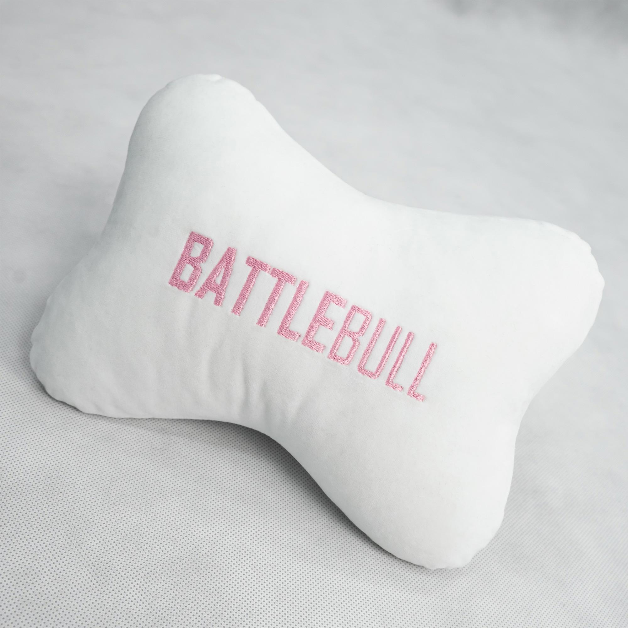 A large main feature product image of BattleBull Combat X Gaming Chair - White/Pink