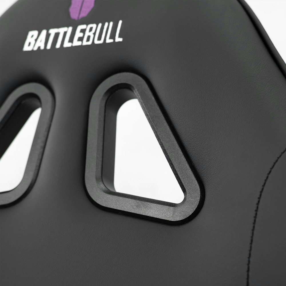 A large main feature product image of BattleBull Combat X Gaming Chair - Black/Purple