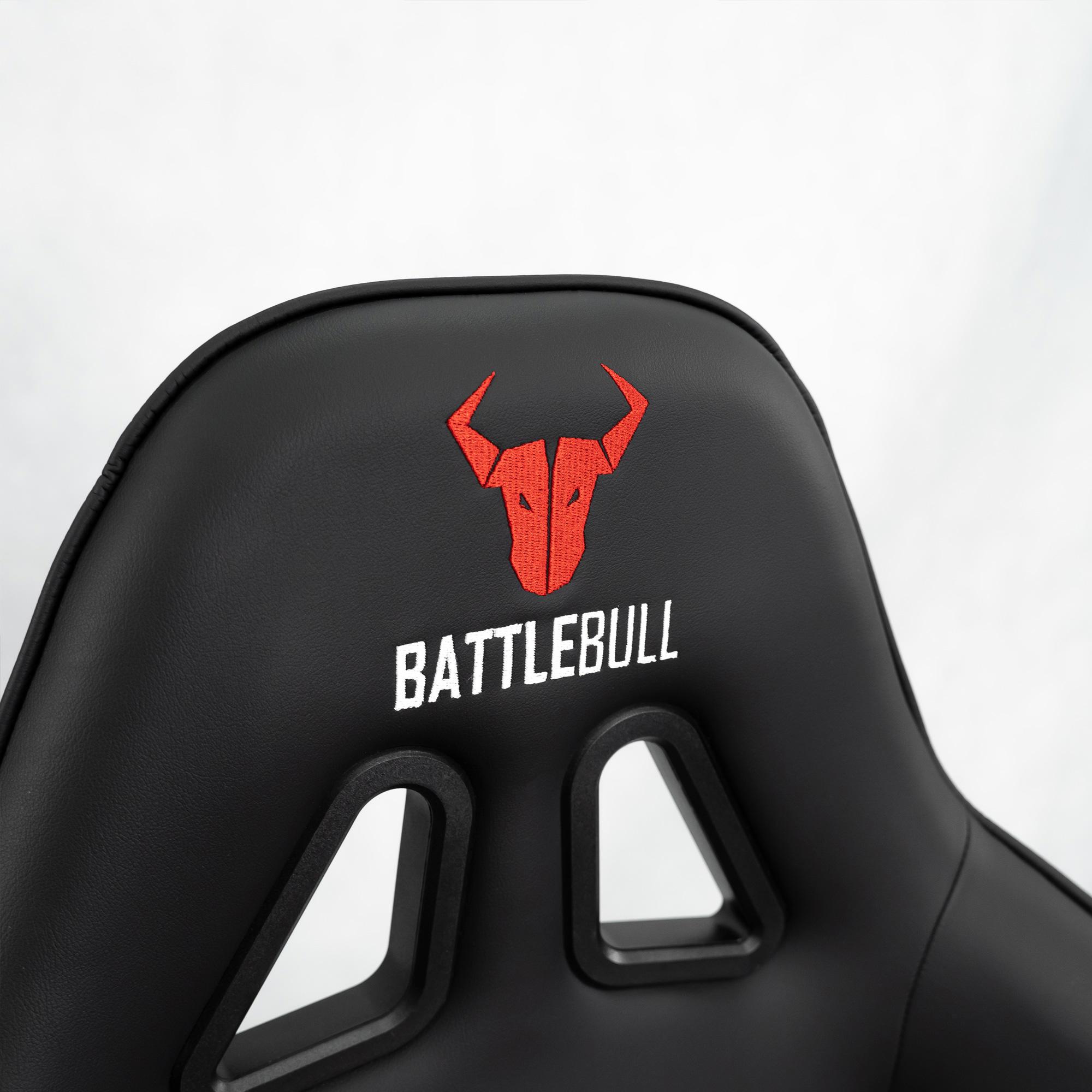 A large main feature product image of BattleBull Combat X Gaming Chair - Black/Red