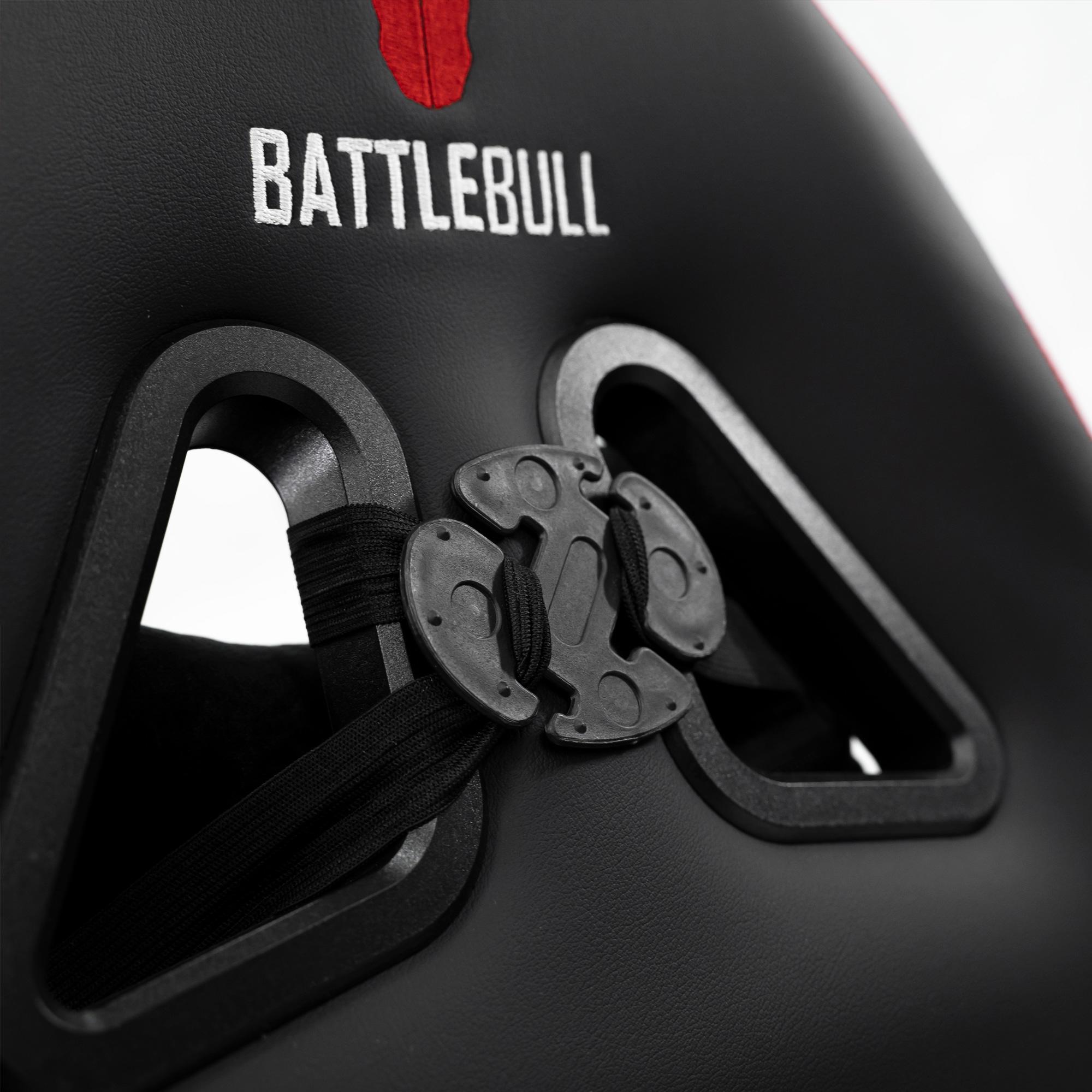 A large main feature product image of BattleBull Combat X Gaming Chair - Black/Red