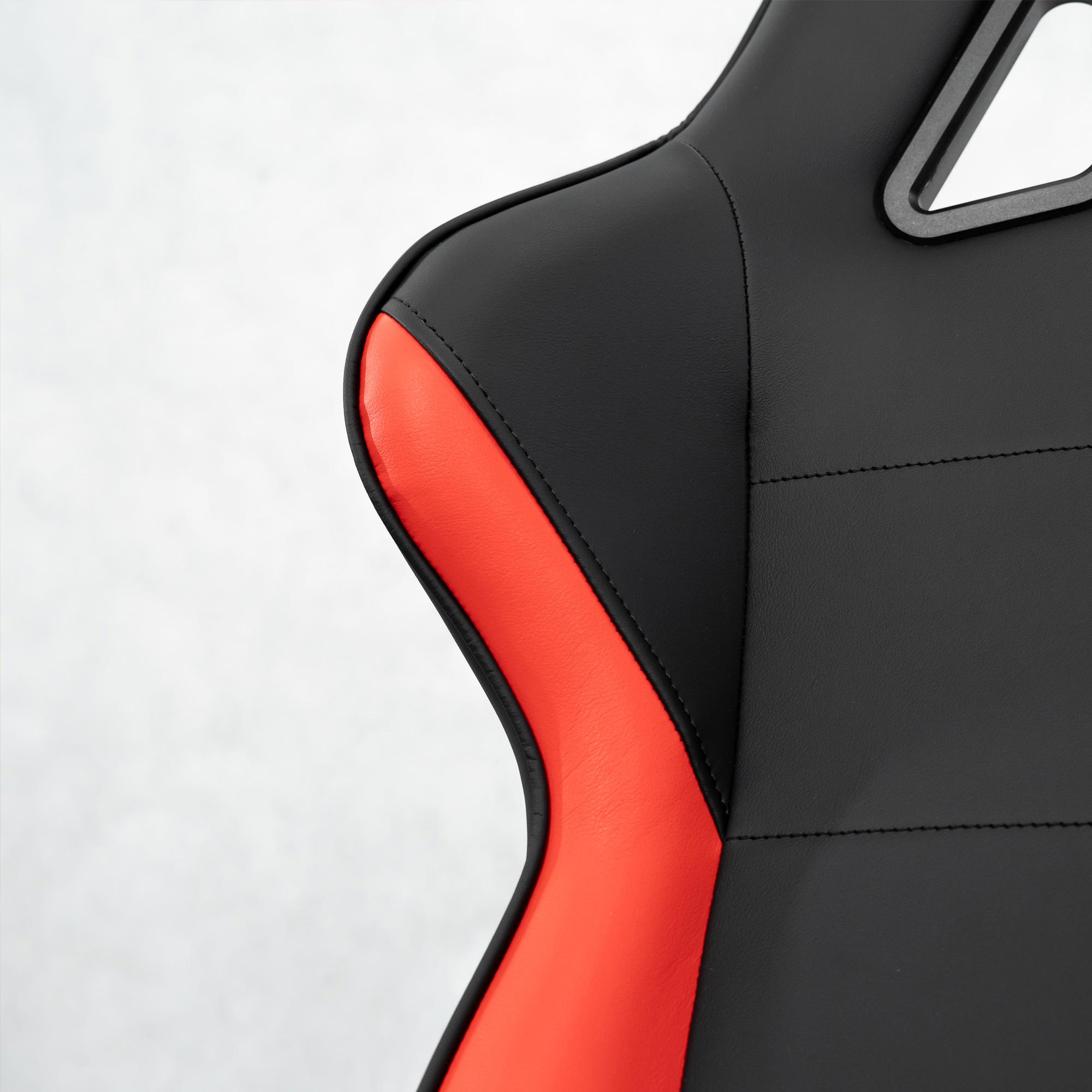 A large main feature product image of BattleBull Combat X Gaming Chair - Black/Red