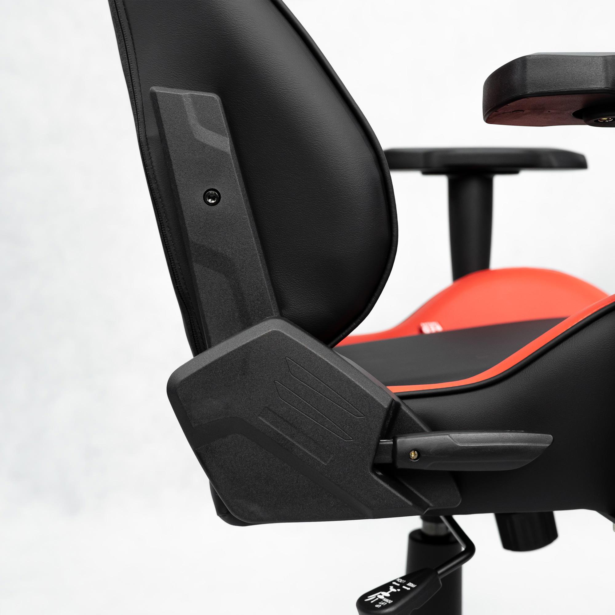 A large main feature product image of BattleBull Combat X Gaming Chair - Black/Red