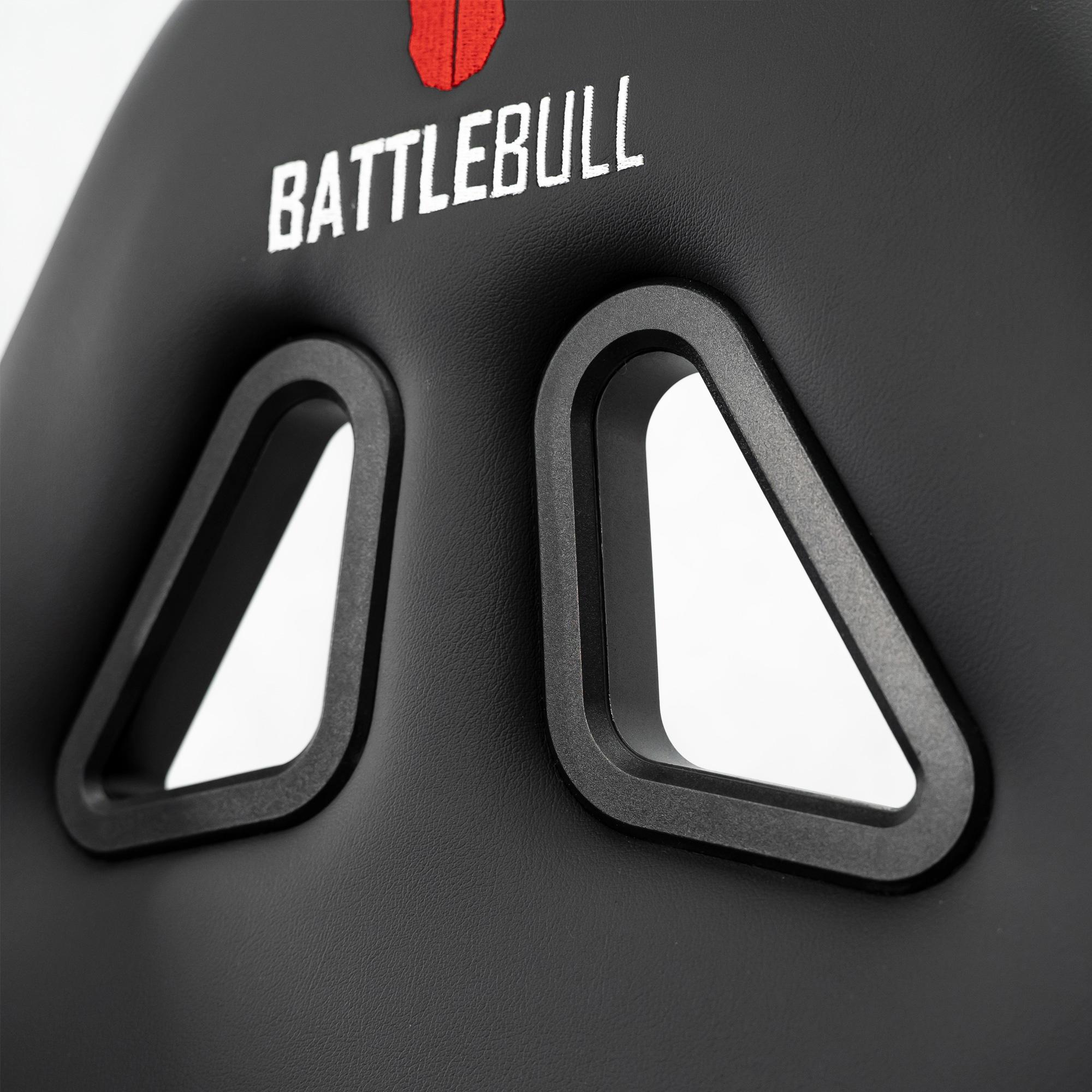 A large main feature product image of BattleBull Combat X Gaming Chair - Black/Red