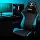 A small tile product image of BattleBull Combat X Gaming Chair - Black/Teal