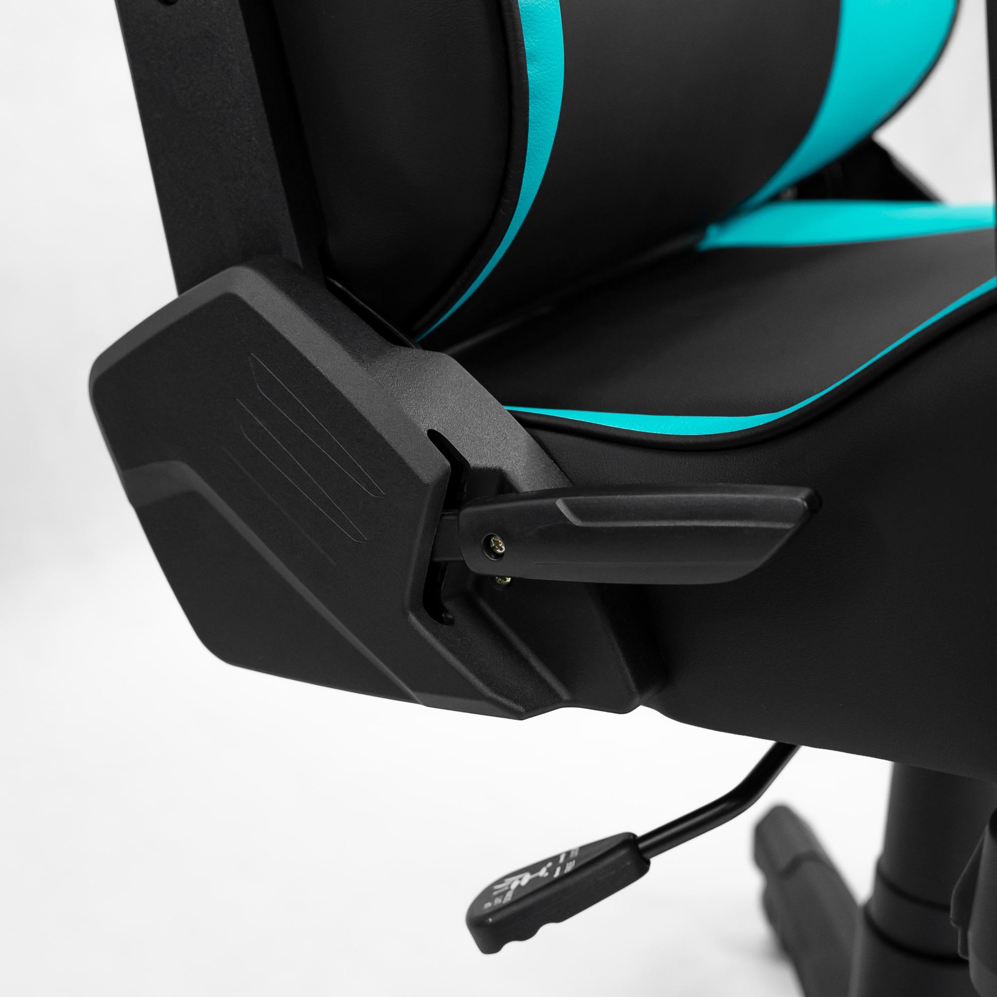 A large main feature product image of BattleBull Combat X Gaming Chair - Black/Teal