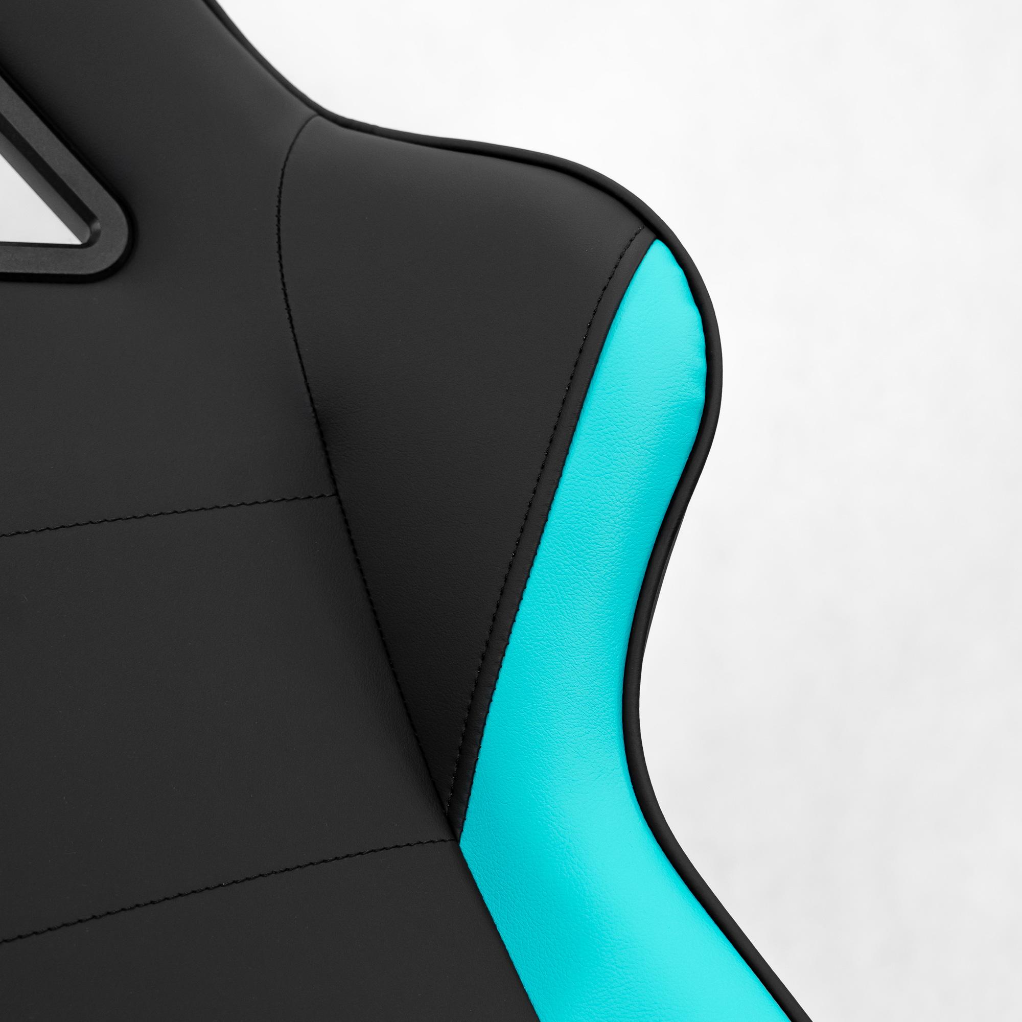 A large main feature product image of BattleBull Combat X Gaming Chair - Black/Teal