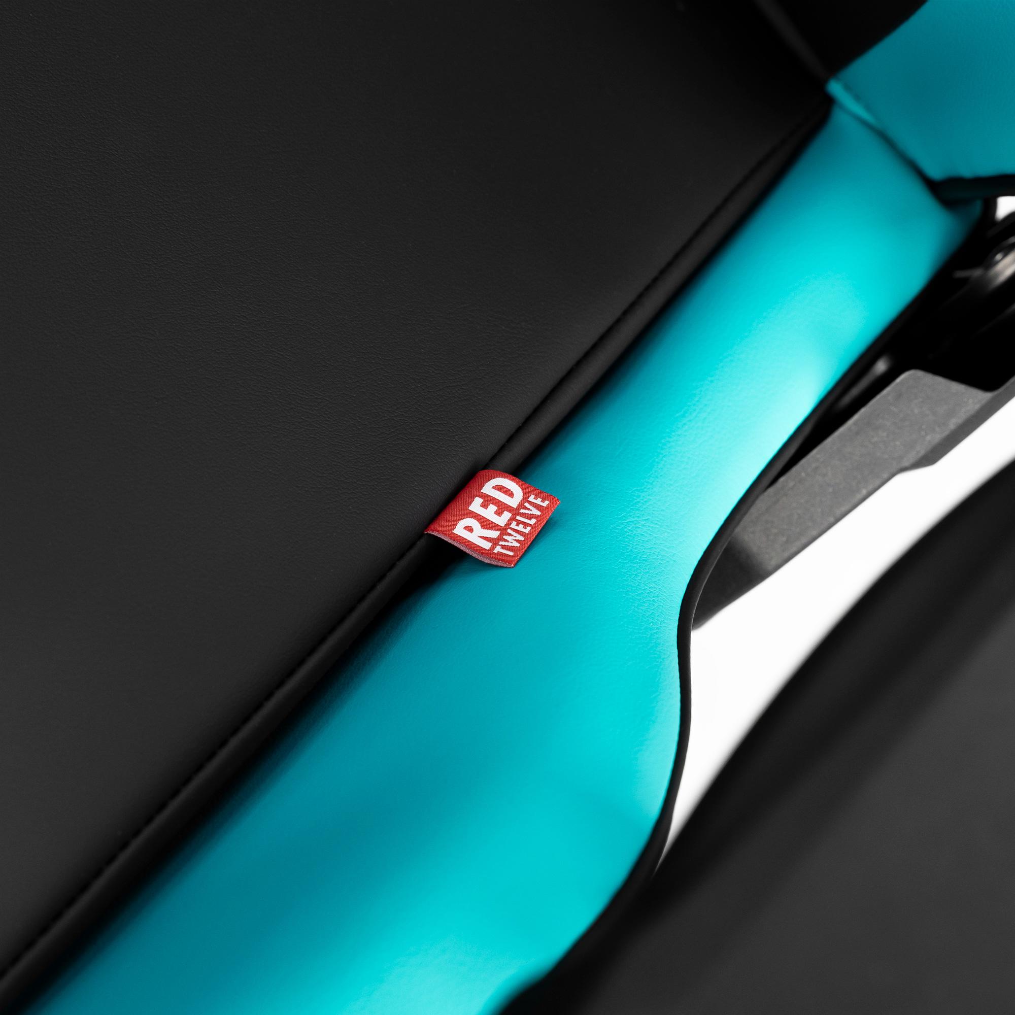 A large main feature product image of BattleBull Combat X Gaming Chair - Black/Teal