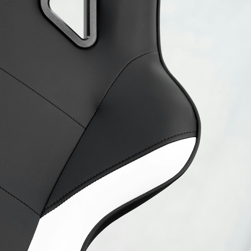 A large main feature product image of BattleBull Combat X Gaming Chair - Black/White