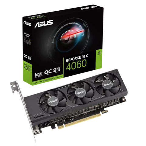 ASUS GeForce RTX 4060 LP BRK OC Low Profile 8GB GDDR6