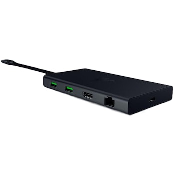 Product image of Razer USB-C Dock - 11-in-1 Multiport Adapter (Black) - Click for product page of Razer USB-C Dock - 11-in-1 Multiport Adapter (Black)