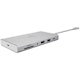 A small tile product image of Razer USB-C Dock - 11-in-1 Multiport Adapter (Mercury White)