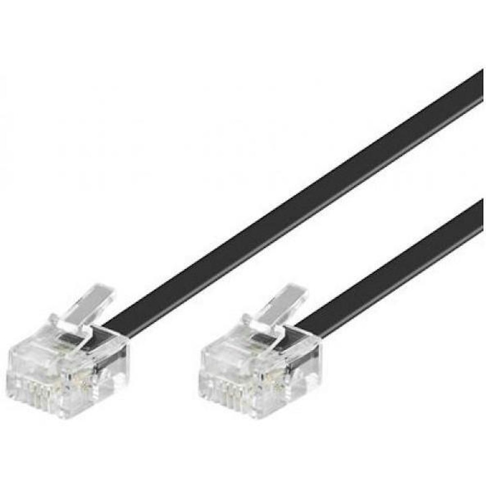 A large main feature product image of Astrotek Telephone 2m extension cable RJ11
