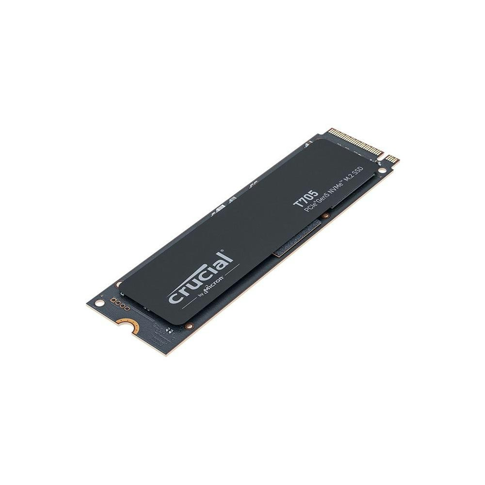 A large main feature product image of Crucial T705 PCIe Gen5 NVMe M.2 SSD - 2TB