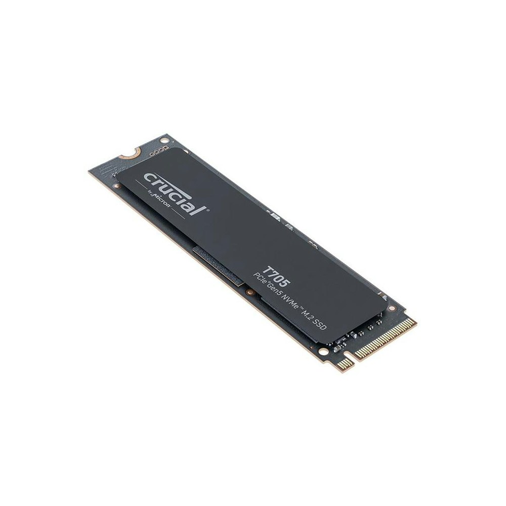 A large main feature product image of Crucial T705 PCIe Gen5 NVMe M.2 SSD - 1TB