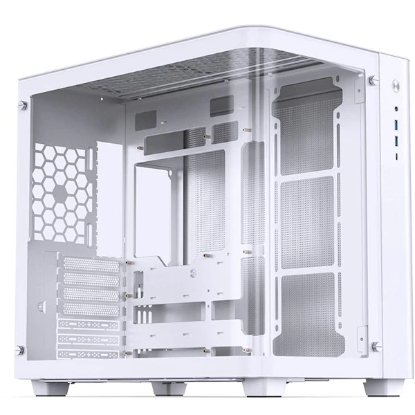 A product image of Jonsbo TK-3 Full Tower ATX Case (White)