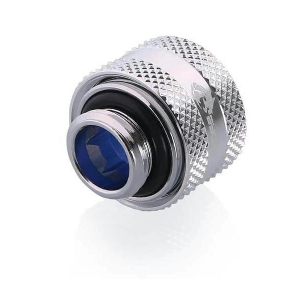 A large main feature product image of Bykski G1/4 12mm Hard Tube Compression Fitting - Silver