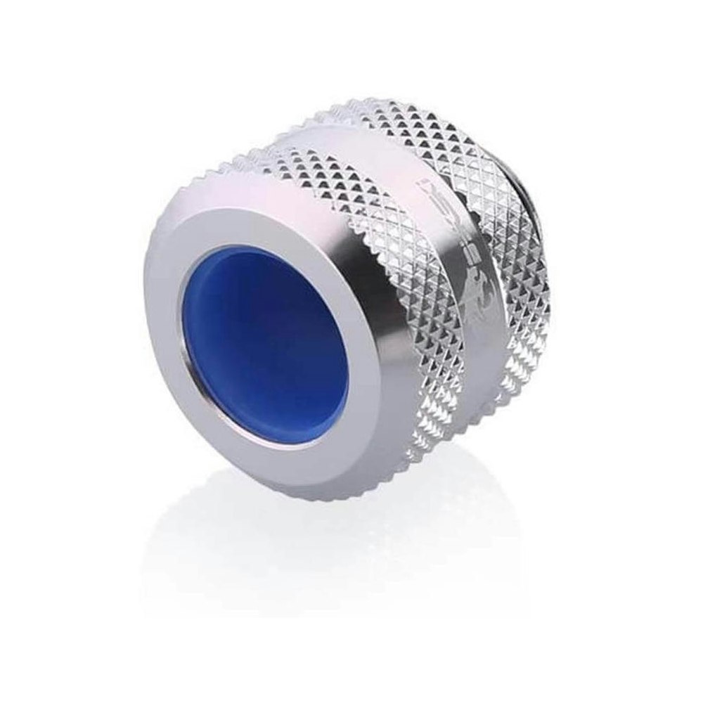 A large main feature product image of Bykski G1/4 12mm Hard Tube Compression Fitting - Silver