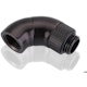 A small tile product image of Bykski G1/4 90 Degree Dual Rotary Extender - Matte Black