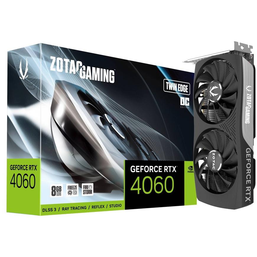 ZOTAC GAMING GeForce RTX 4060 8GB Twin Edge OC GDDR6 | PLE Computers