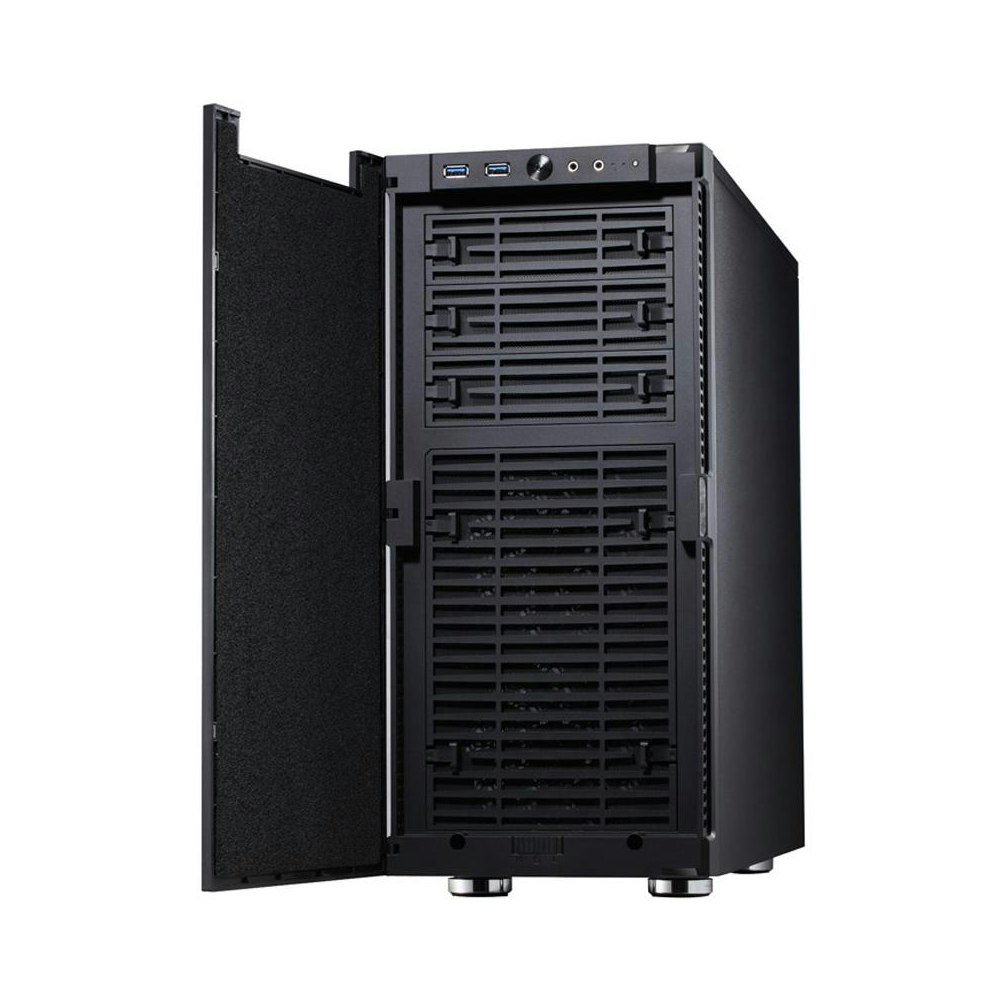 A large main feature product image of EX-DEMO Jonsbo QT01 Mid Tower Case - Black