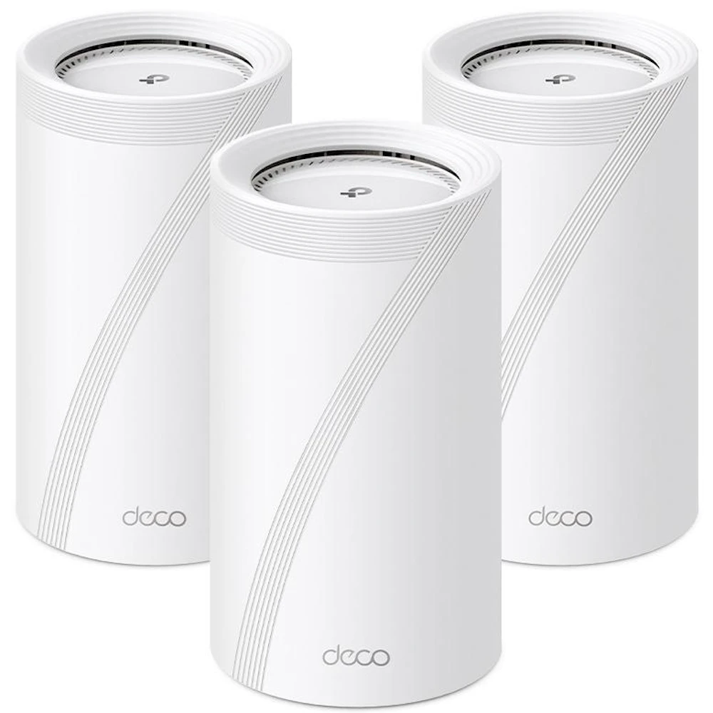 TP-Link Deco BE85 - BE22000 Wi-Fi 7 Tri-Band Mesh System (3 Pack)