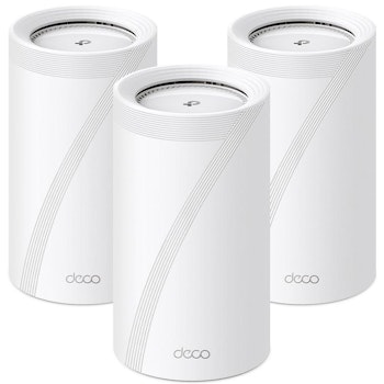 Product image of TP-Link Deco BE85 - BE22000 Wi-Fi 7 Tri-Band Mesh System (3 Pack) - Click for product page of TP-Link Deco BE85 - BE22000 Wi-Fi 7 Tri-Band Mesh System (3 Pack)