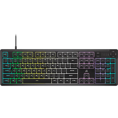 Corsair K55 Core RGB Mechanical Gaming Keyboard - Black