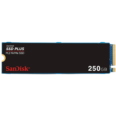 SanDisk SSD Plus PCIe Gen3 NVMe M.2 SSD - 250GB