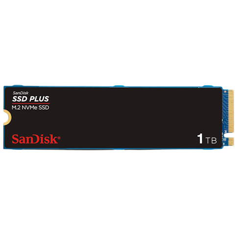 SanDisk SSD Plus PCIe Gen3 NVMe M.2 SSD - 1TB