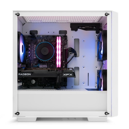 Product image of PLE Quartz RX 7600 Prebuilt Ready To Go Gaming PC - Click for product page of PLE Quartz RX 7600 Prebuilt Ready To Go Gaming PC