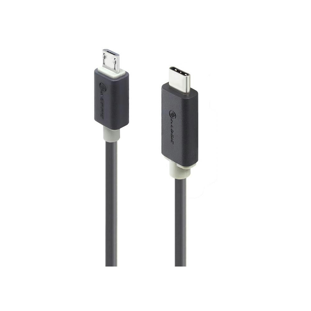 A large main feature product image of ALOGIC USB 2.0 Type-C to Micro USB Type-B 1m Cable