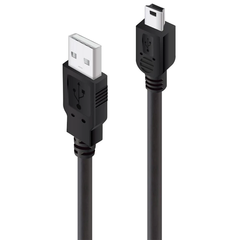 ALOGIC USB 2.0 Type-A to Type-B Mini M-M 5m Cable