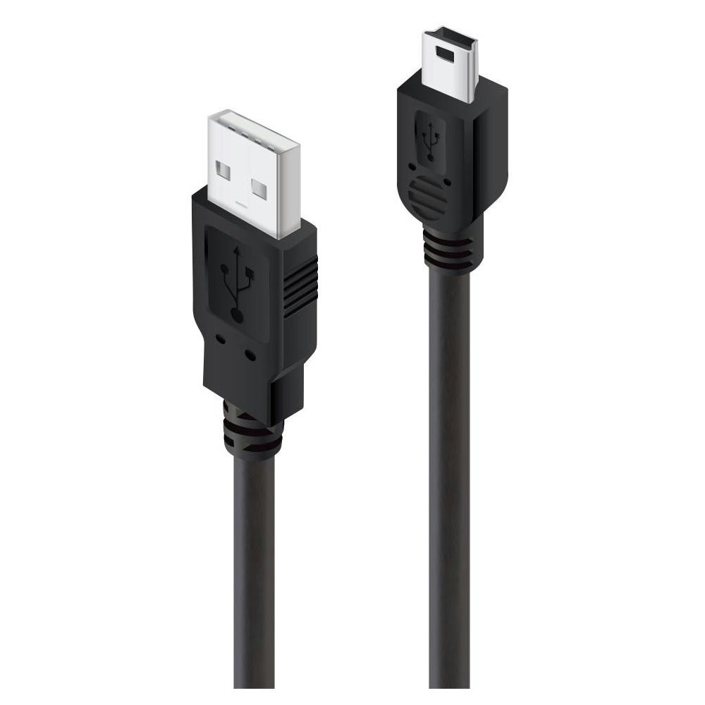 A large main feature product image of ALOGIC USB 2.0 Type-A to Type-B Mini M-M 5m Cable