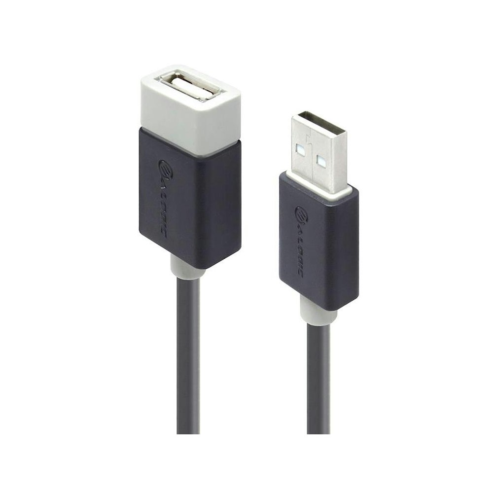 A large main feature product image of ALOGIC USB 2.0 Type-A M-F 2m Extension Cable