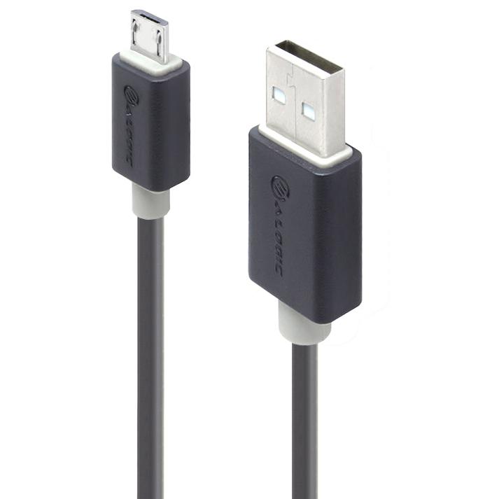 A large main feature product image of ALOGIC 3m USB 2.0 Type A to Type B Micro Cable - Male to Male